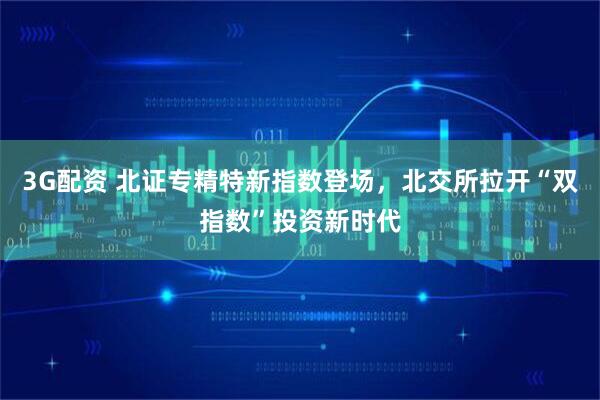 3G配资 北证专精特新指数登场，北交所拉开“双指数”投资新时代