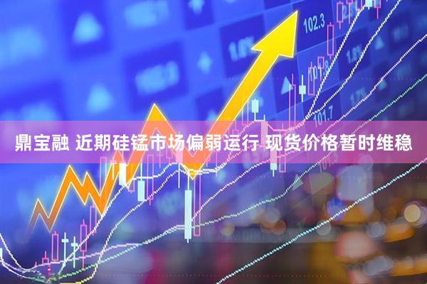 鼎宝融 近期硅锰市场偏弱运行 现货价格暂时维稳
